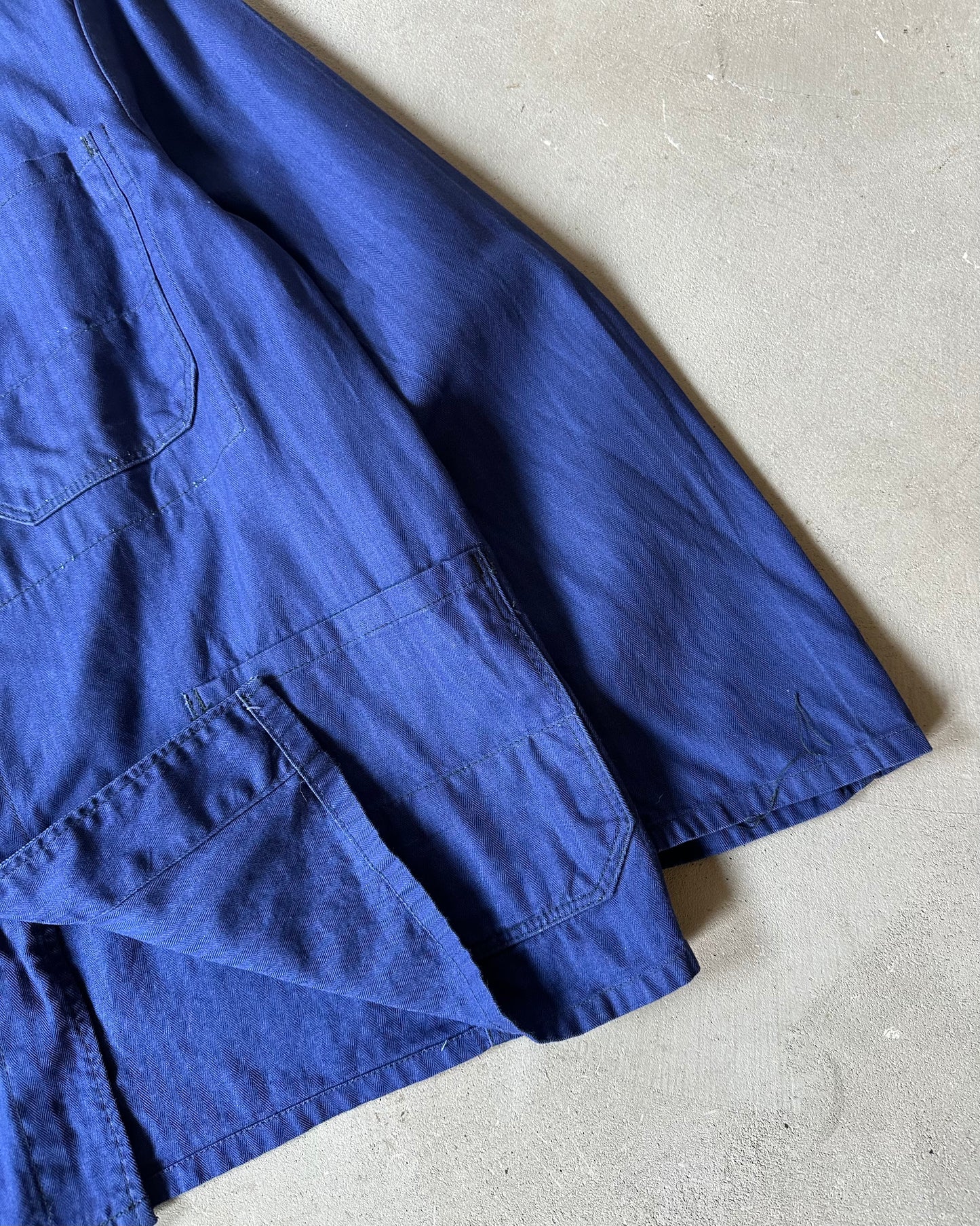 1990s - Blue HBT German Chore - L/XL