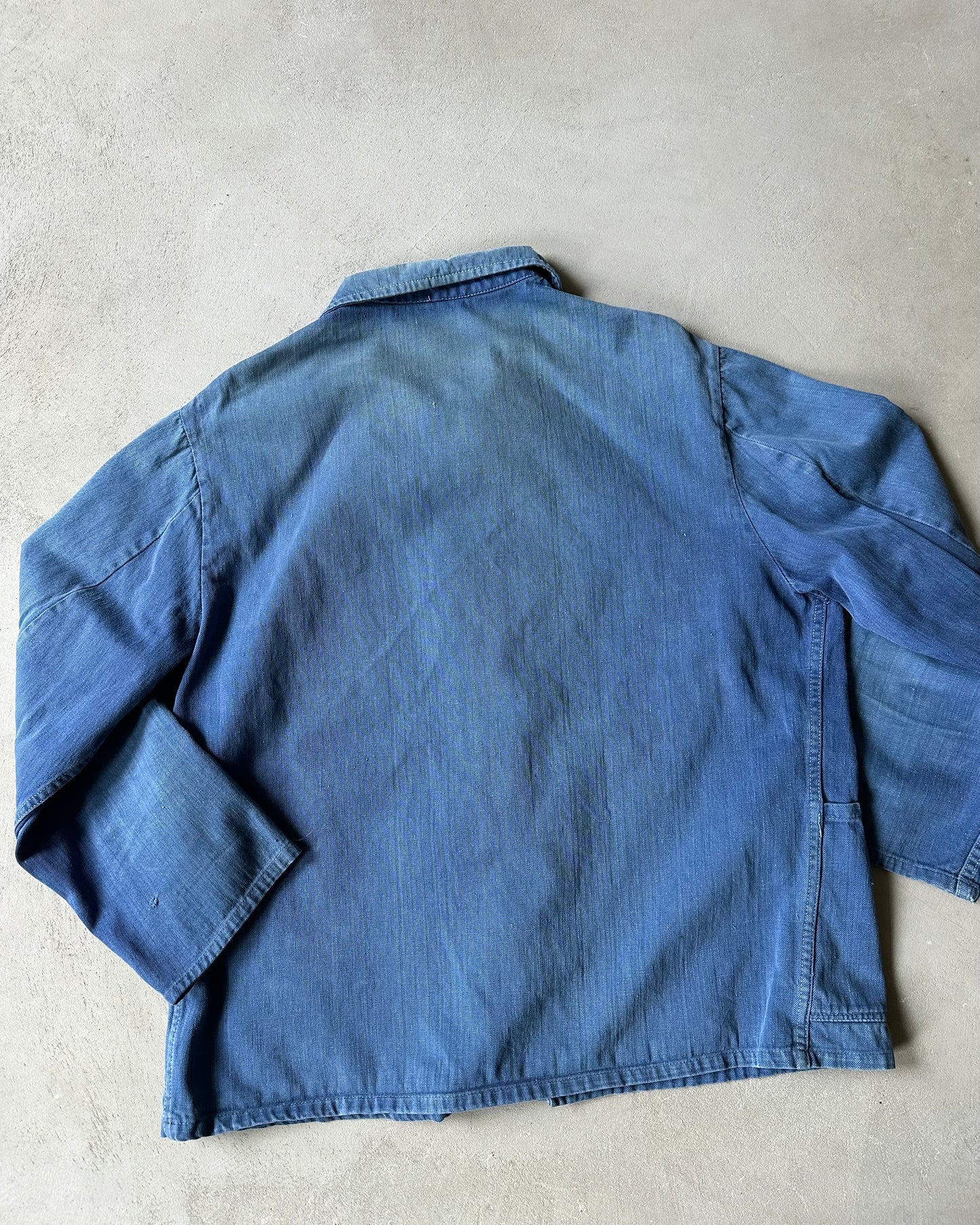 1960s - Faded Blue Euro Chore - L(Short)
