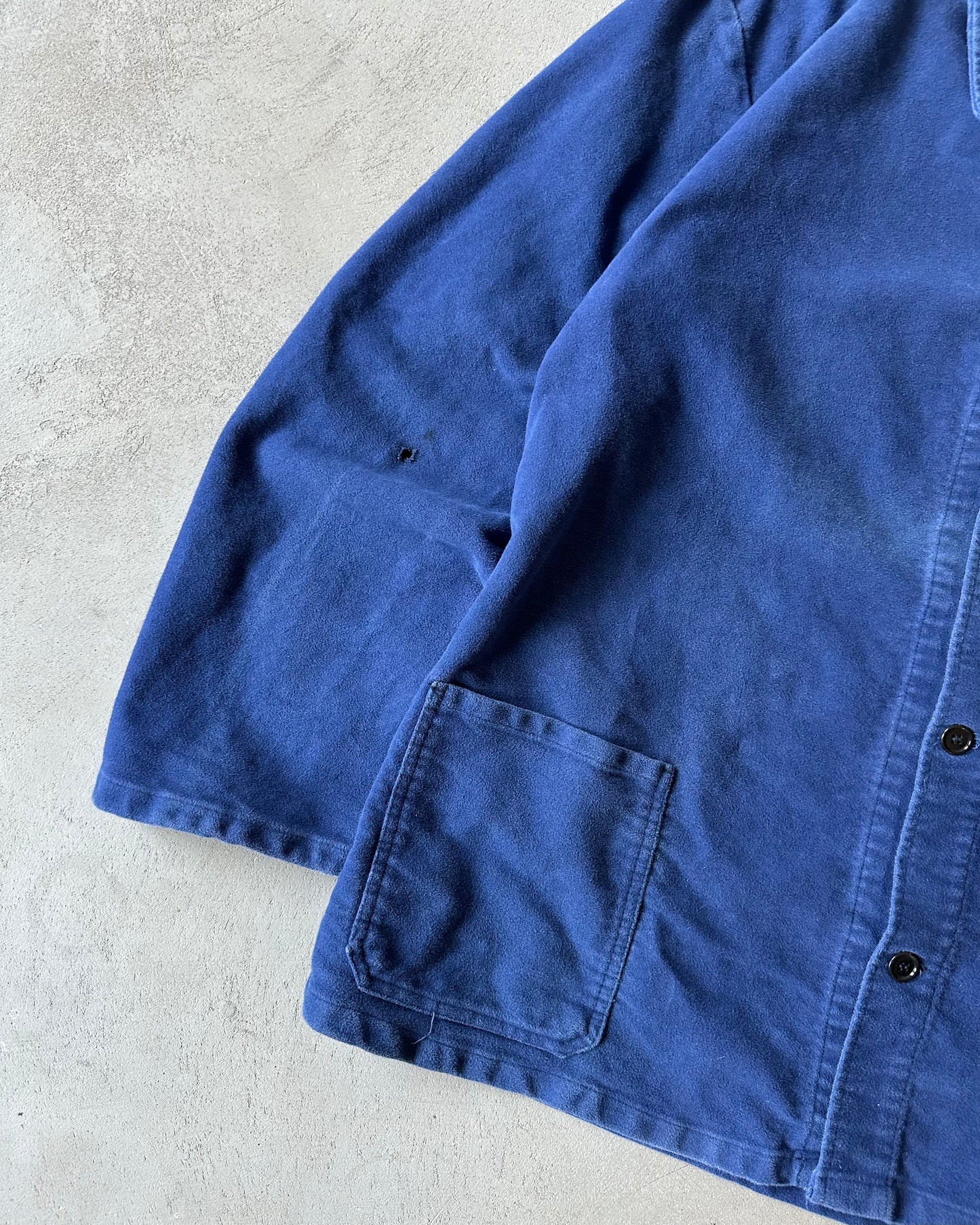 1980s - Blue Moleskin French Chore - XL/XXL