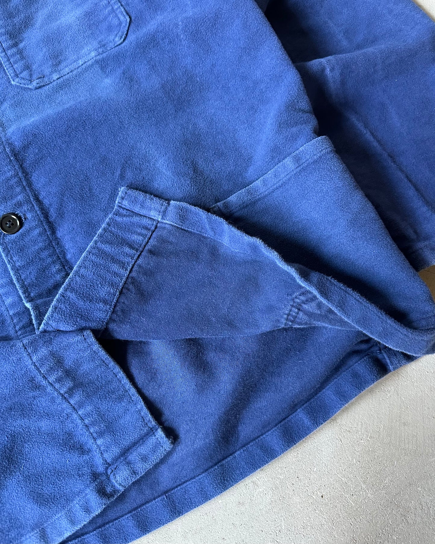 1980s - Blue Moleskin French Chore - XL/XXL