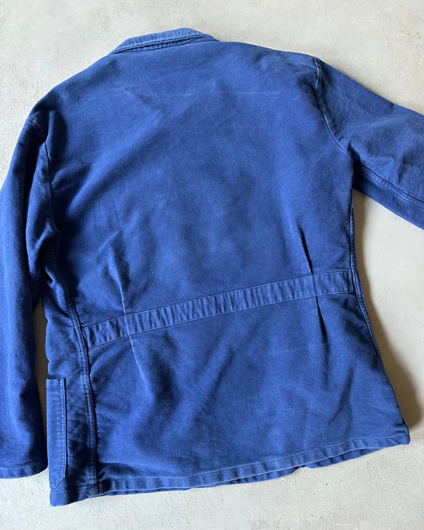 1980s - Blue Moleskin French Chore - XL/XXL