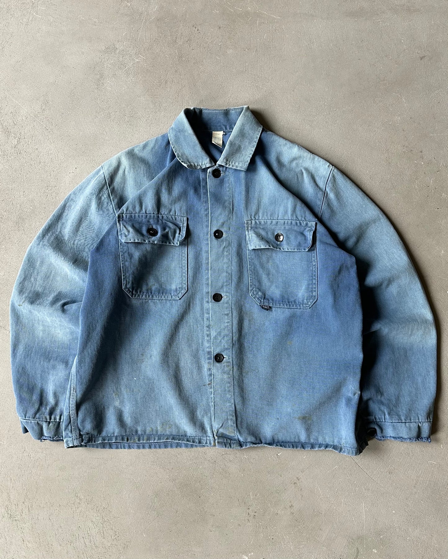 1970s - Faded Blue Euro Chore - M