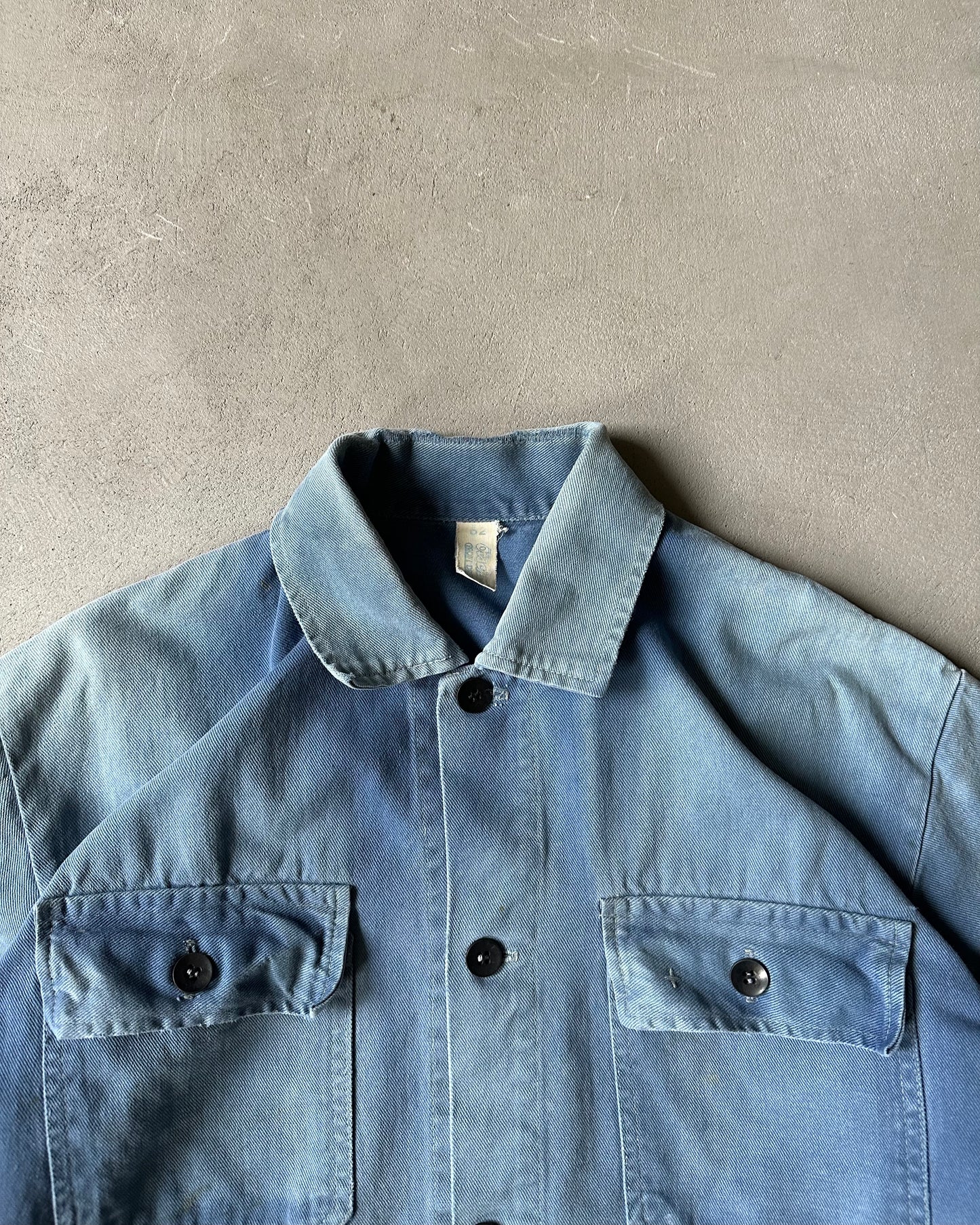 1970s - Faded Blue Euro Chore - M