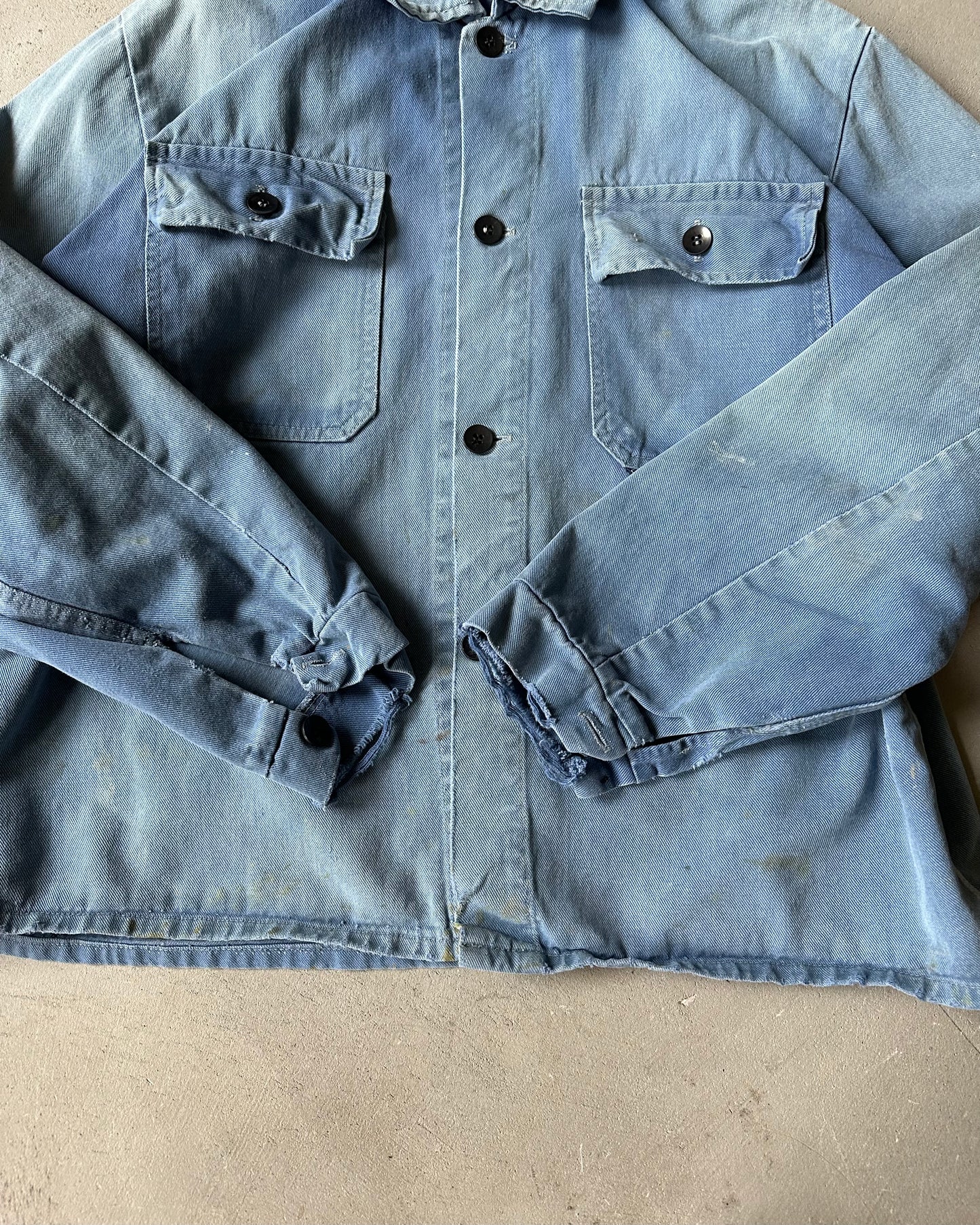 1970s - Faded Blue Euro Chore - M