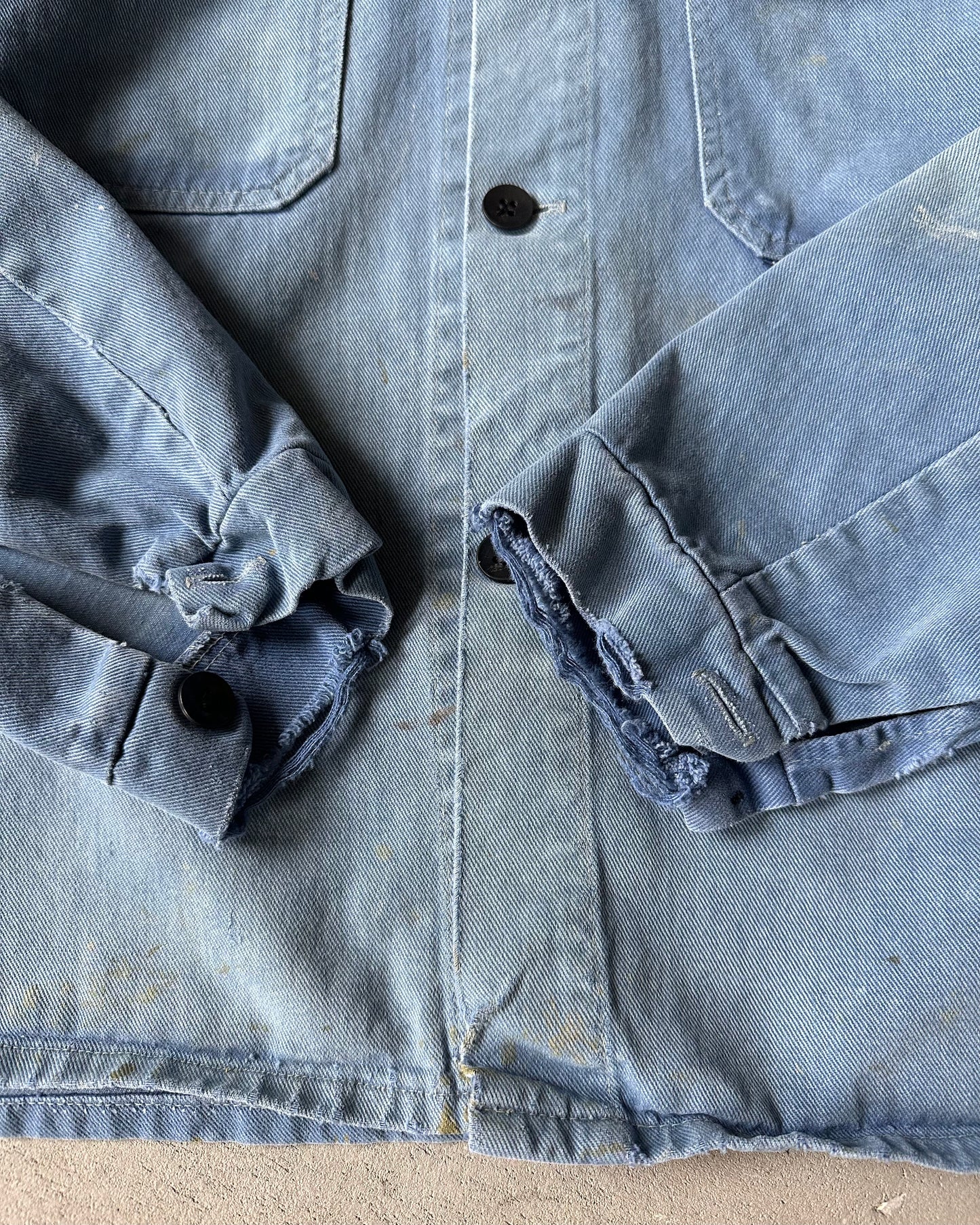 1970s - Faded Blue Euro Chore - M