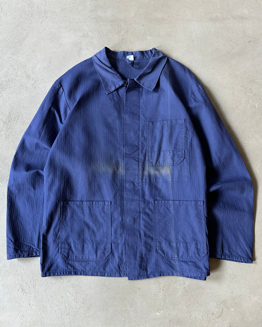 1990s - Faded Blue HBT German Chore - XL