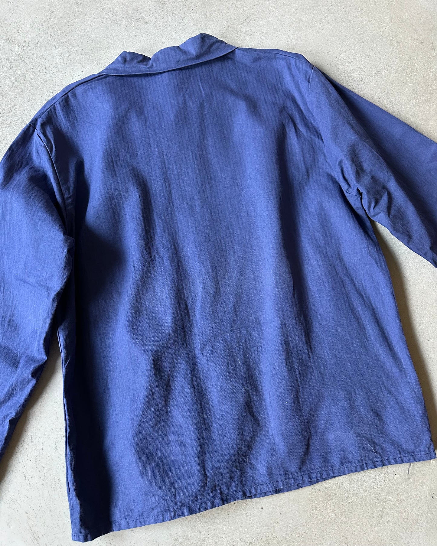 1990s - Faded Blue HBT German Chore - XL