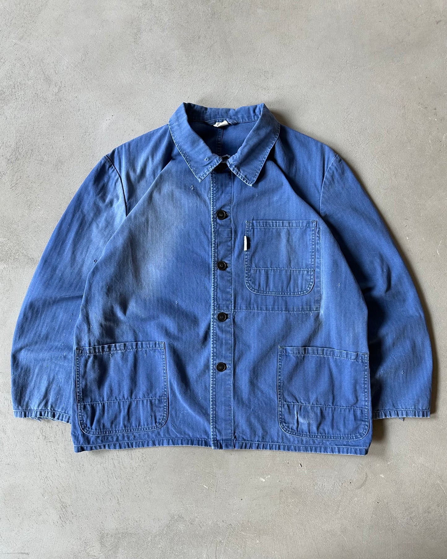 1990s - Faded Blue HBT German Chore - M