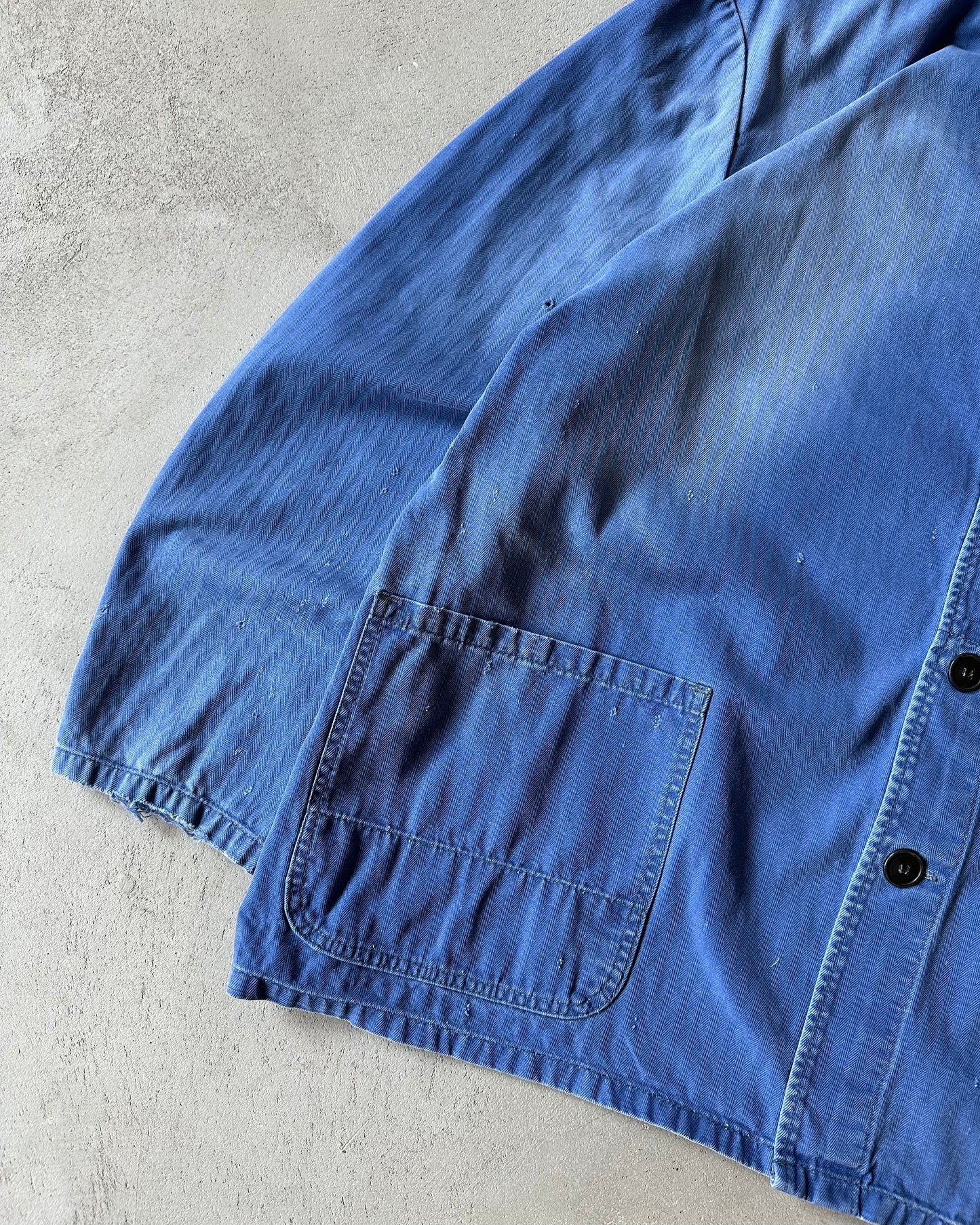 1990s - Faded Blue HBT German Chore - M
