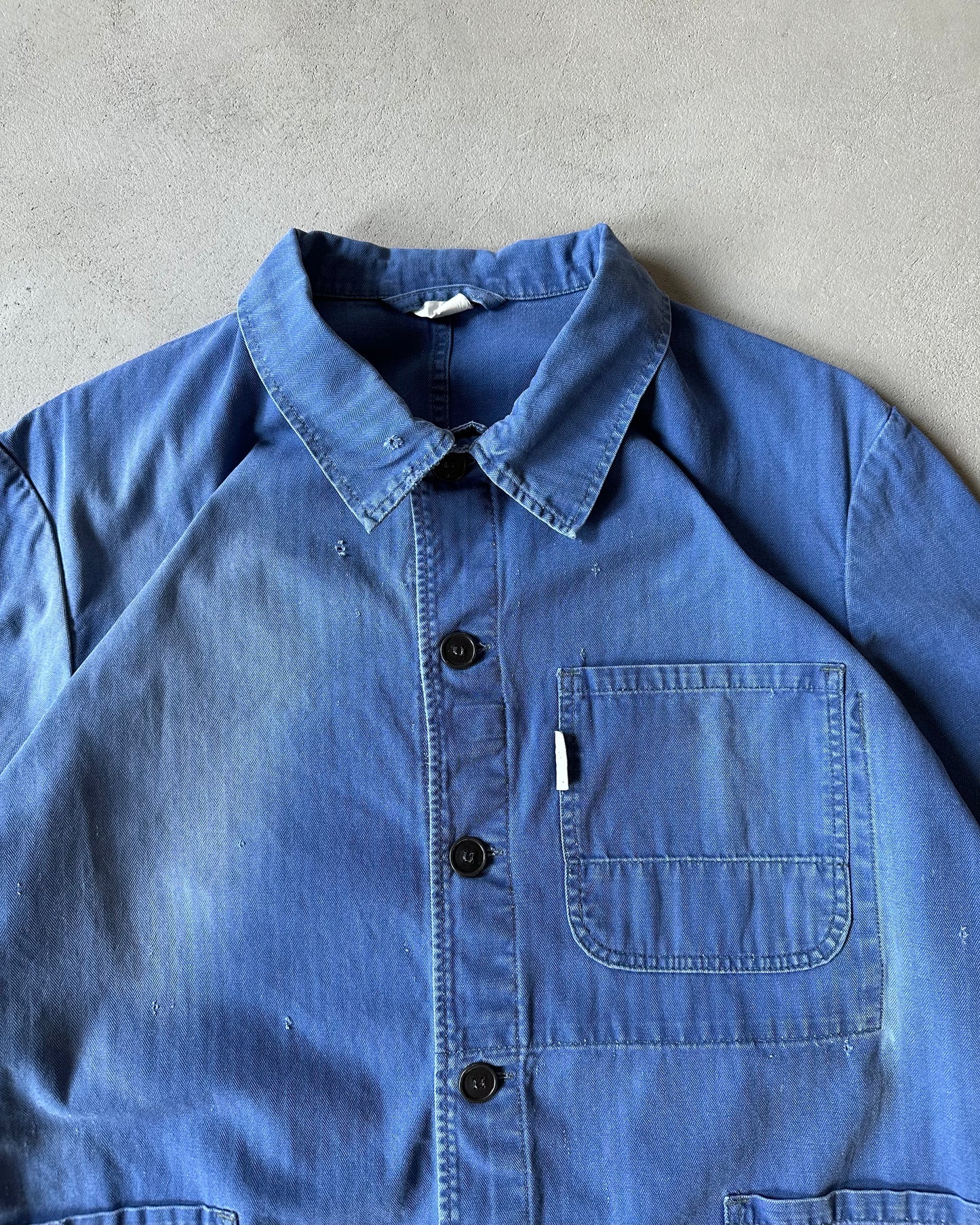 1990s - Faded Blue HBT German Chore - M