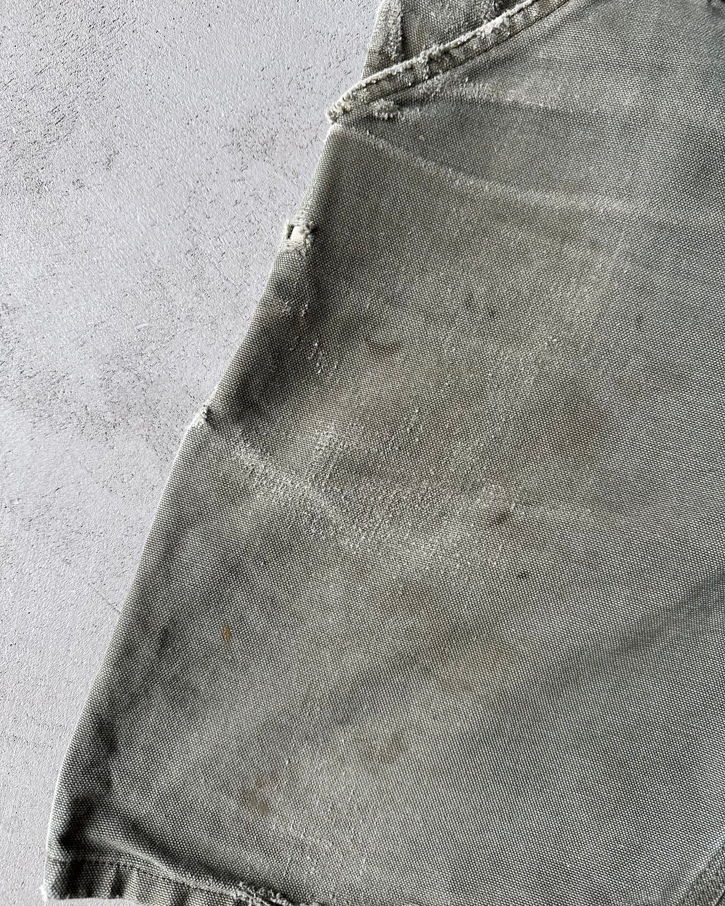 2000s - Green Distressed Carhartt Shorts - 33