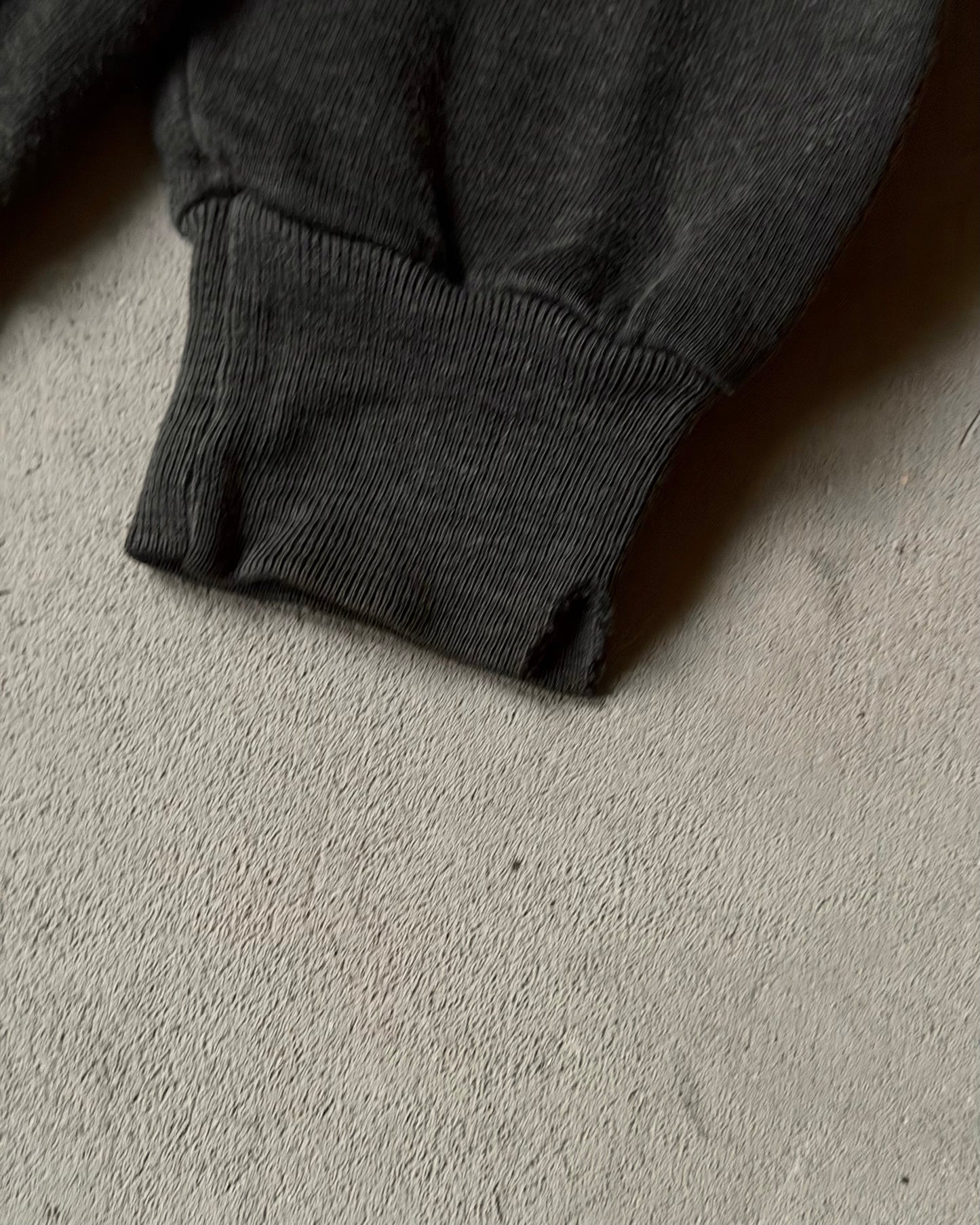 1980s - Faded Black London Crewneck - S
