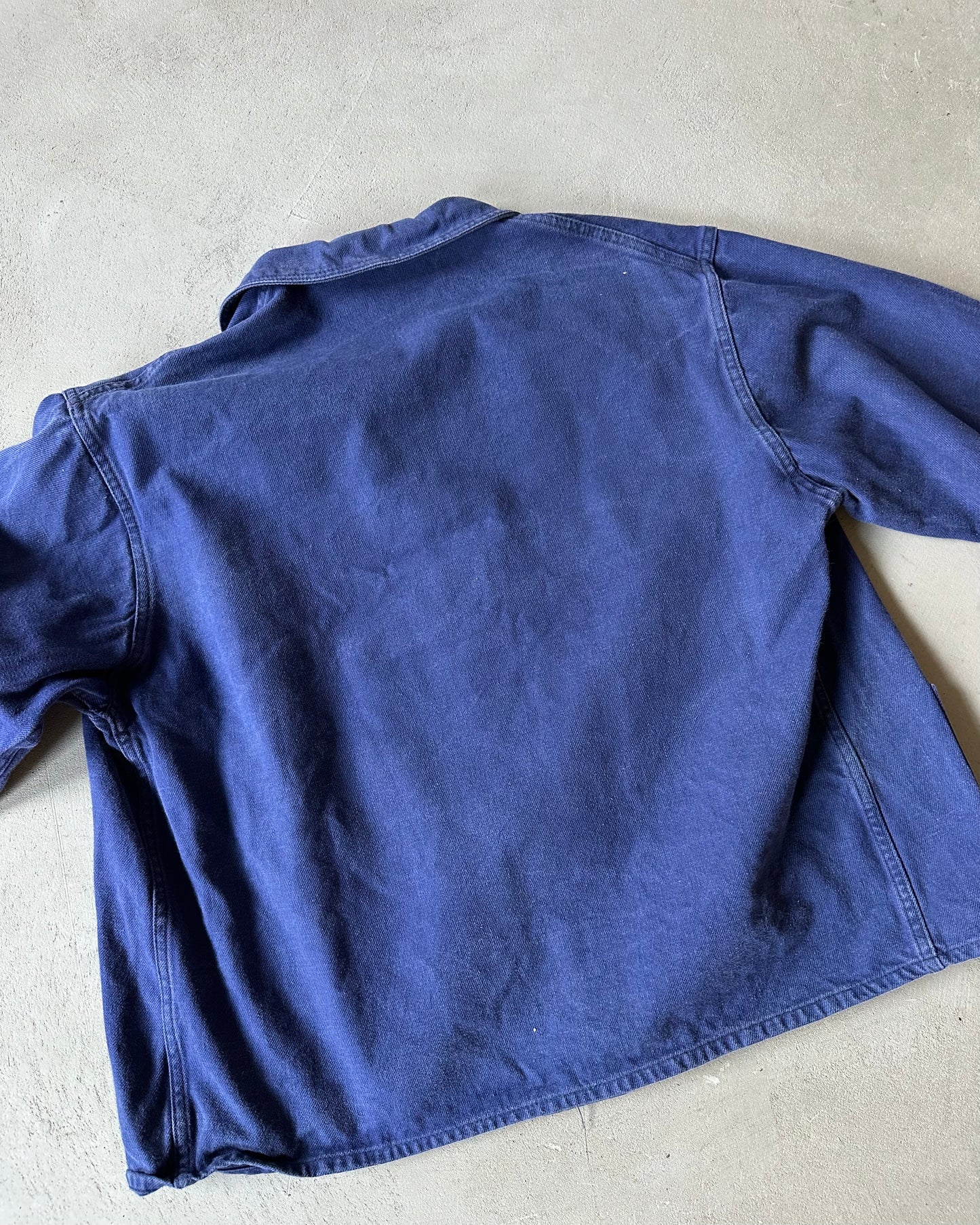 1960s - Navy Cropped French Chore - S/M