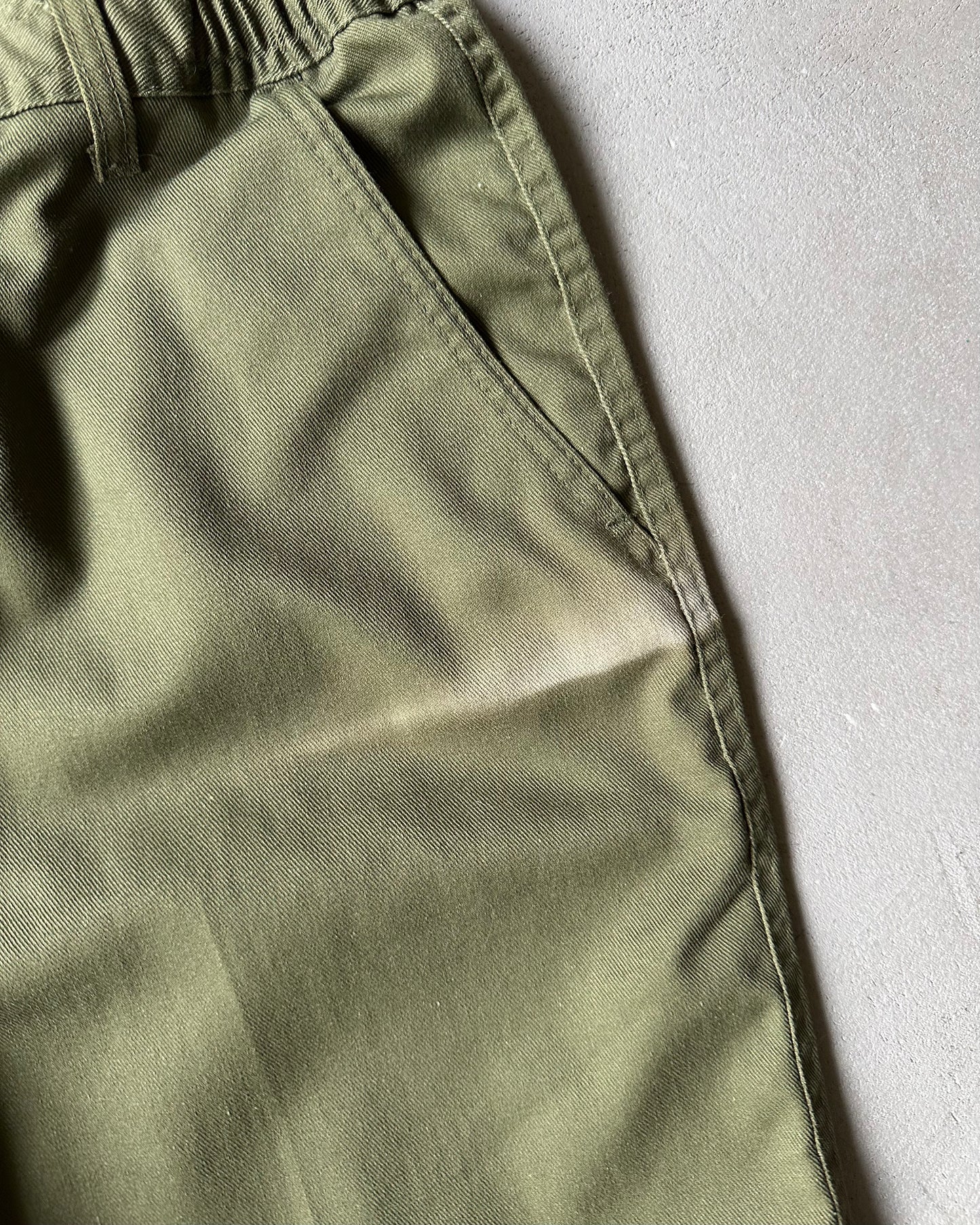 1980s - Faded Green Boy Scout Shorts - S