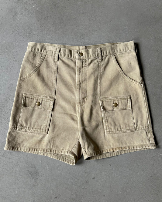 1980s - Beige Bush Shorts - 32