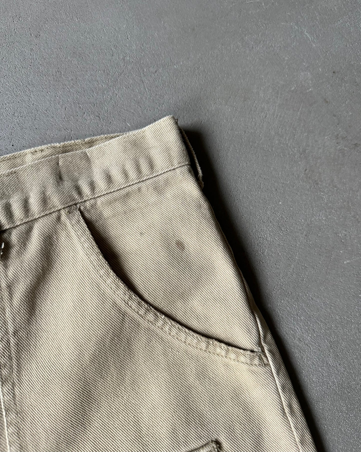 1980s - Beige Bush Shorts - 32
