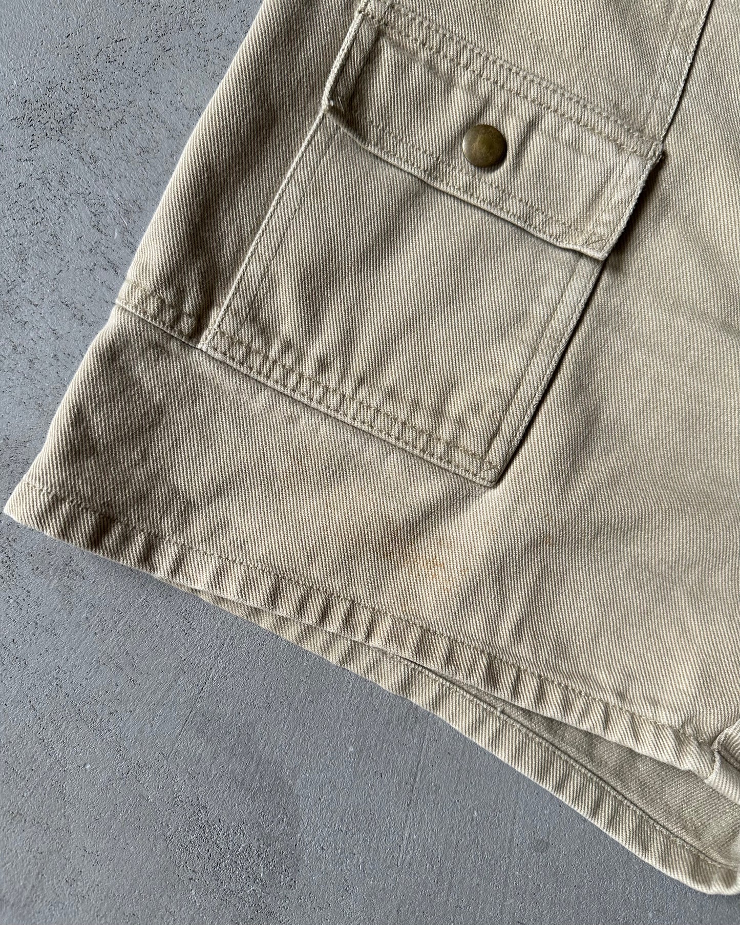 1980s - Beige Bush Shorts - 32