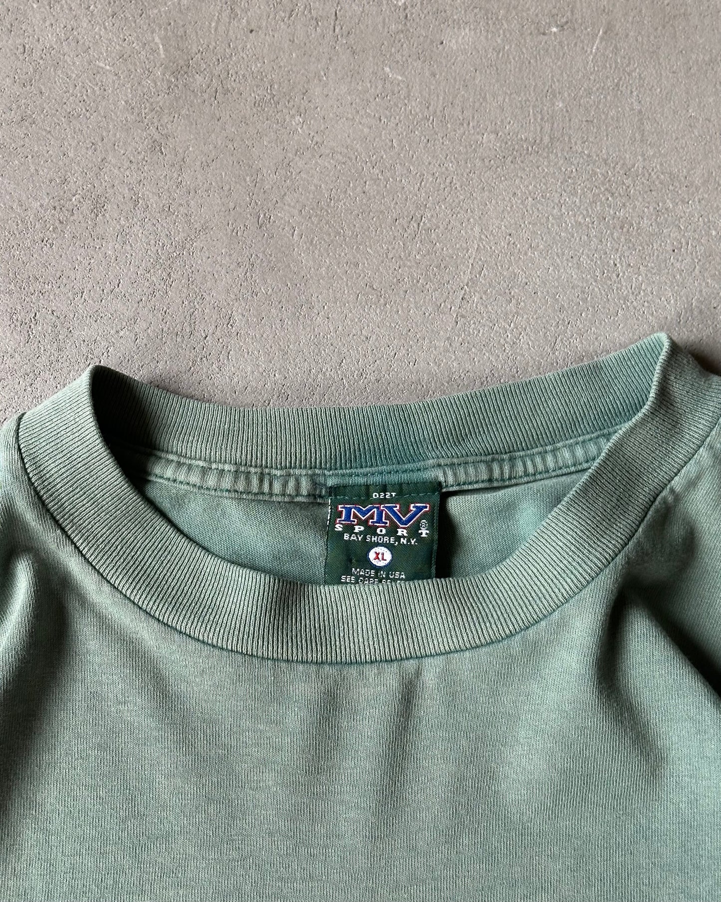 1990s - Distressed Green GMC T-Shirt - XL