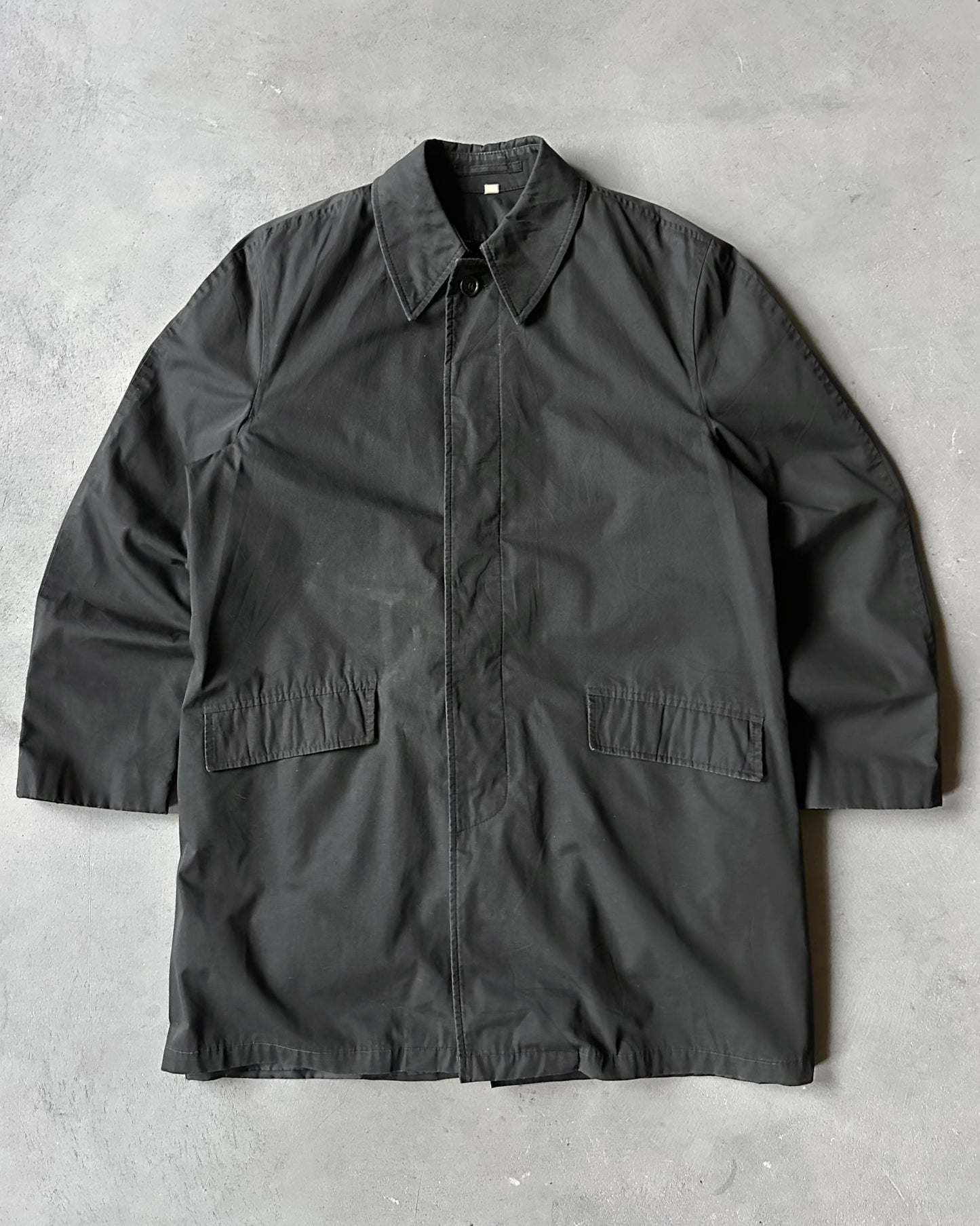 Années 1970 - Manteau Towne Or Noir - S