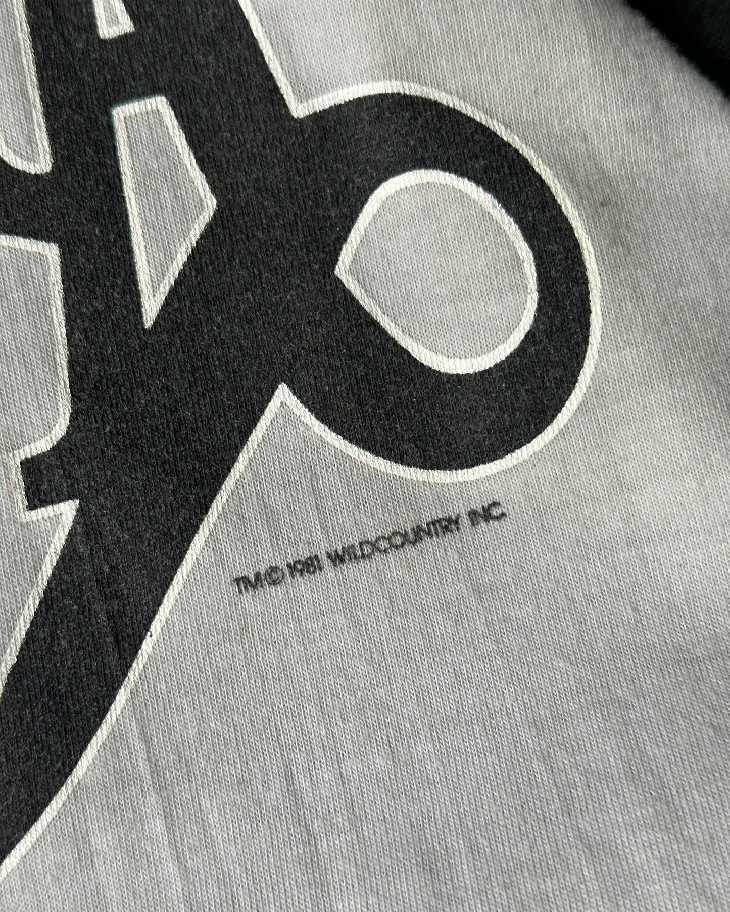 1980s - Grey/Black Alabama Ringer - M/L