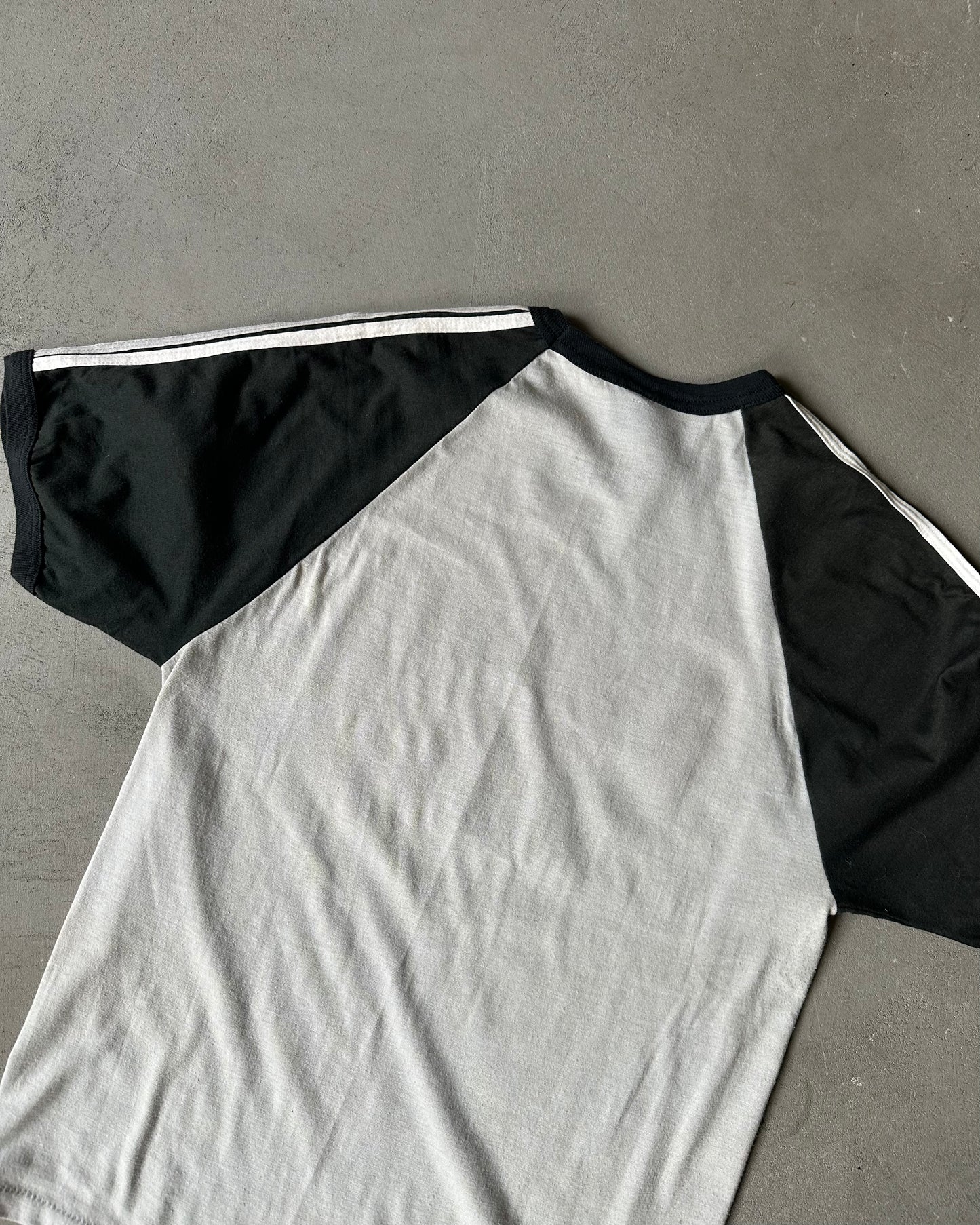 1980s - Grey/Black Alabama Ringer - M/L