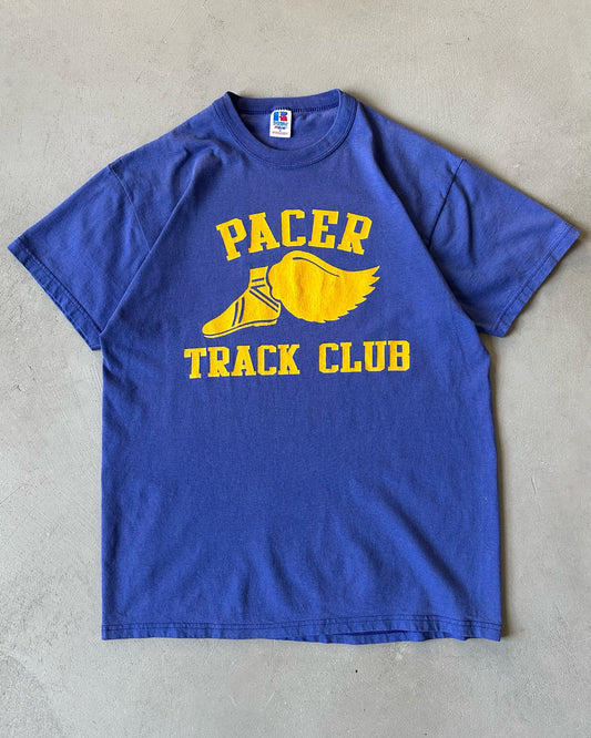 1990s - Blue Track T-Shirt - M