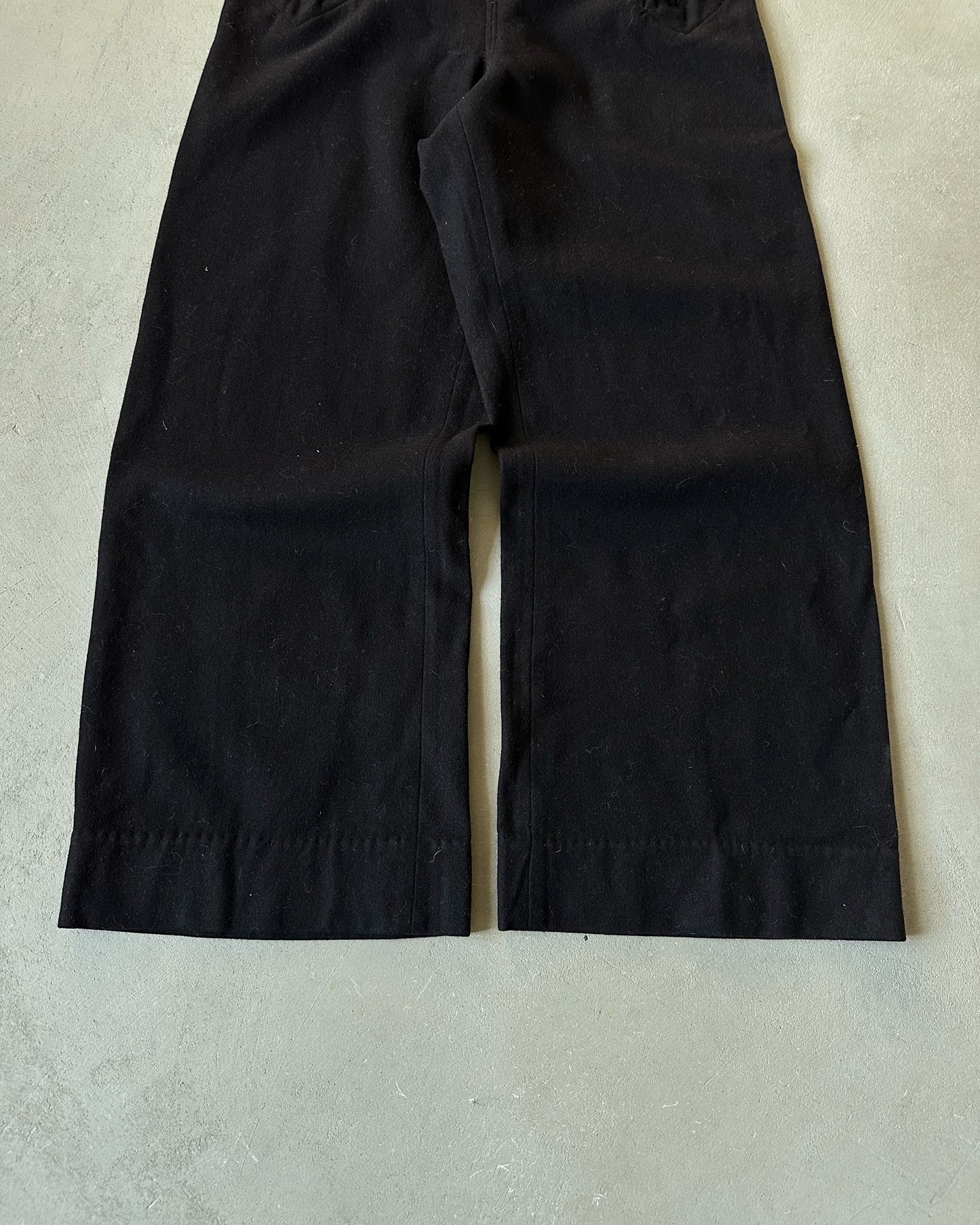 1960s - Navy Naval Wool Sailor Pants - 28x27