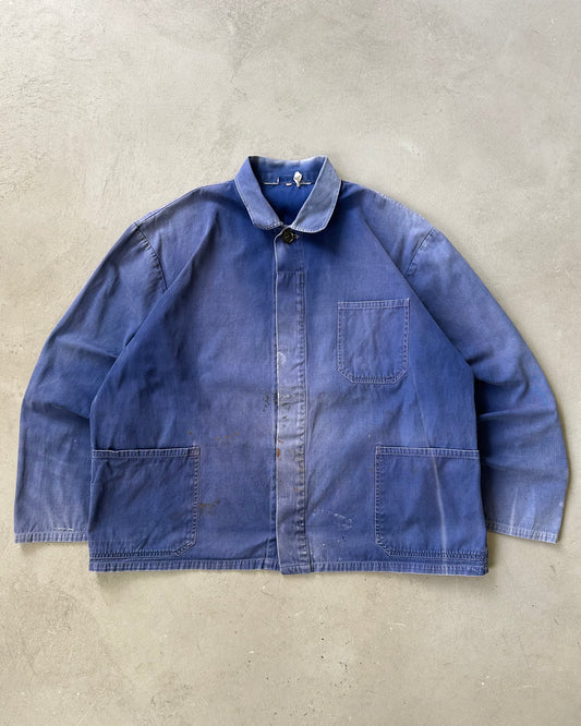 1950s - Faded Blue French Chore - M/L