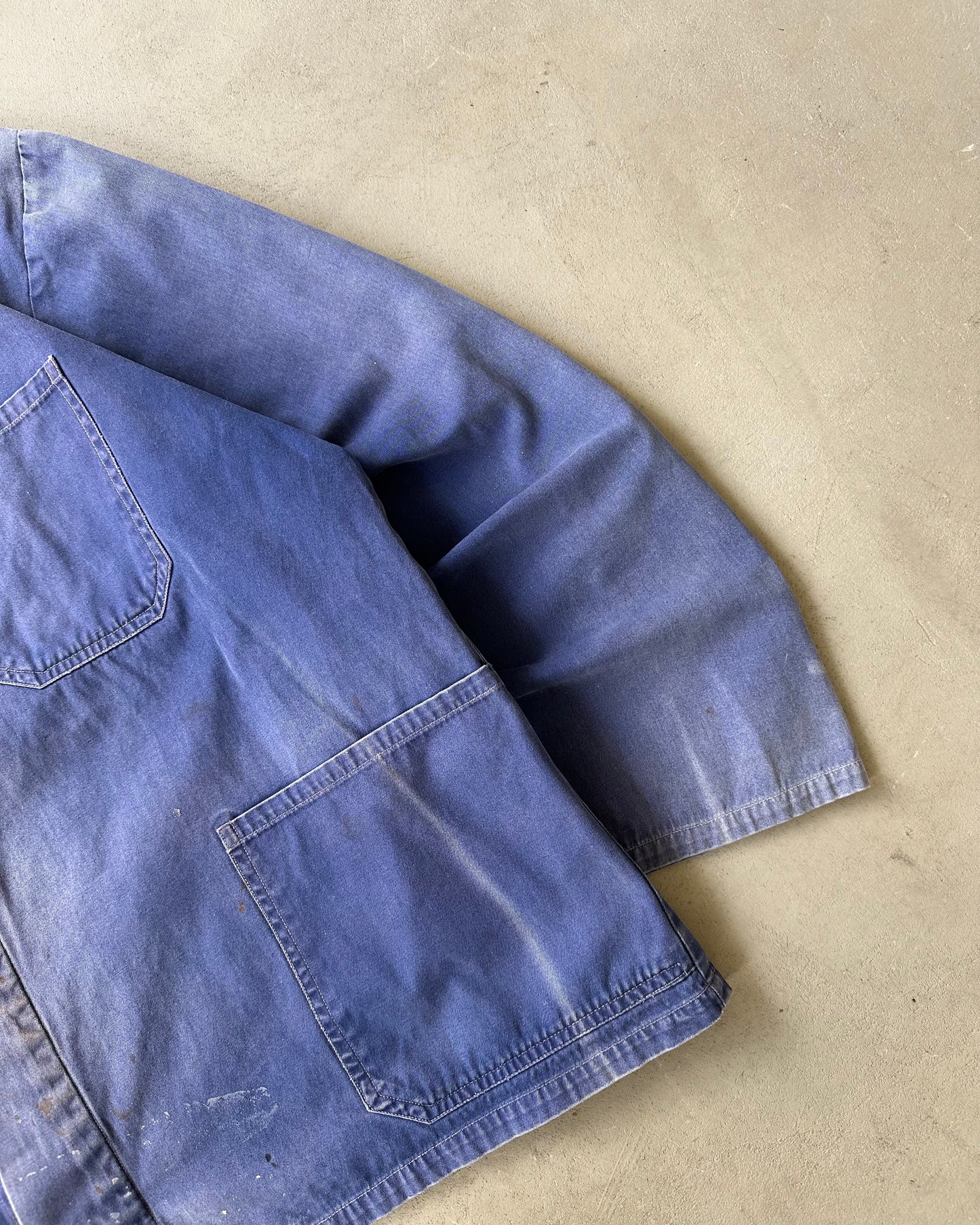 1950s - Faded Blue French Chore - M/L