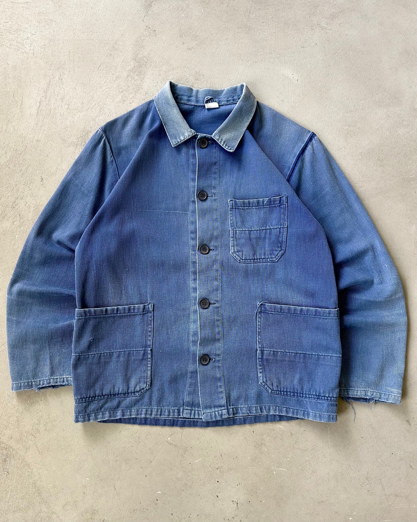 1980s - Faded Blue French Chore - XS/S