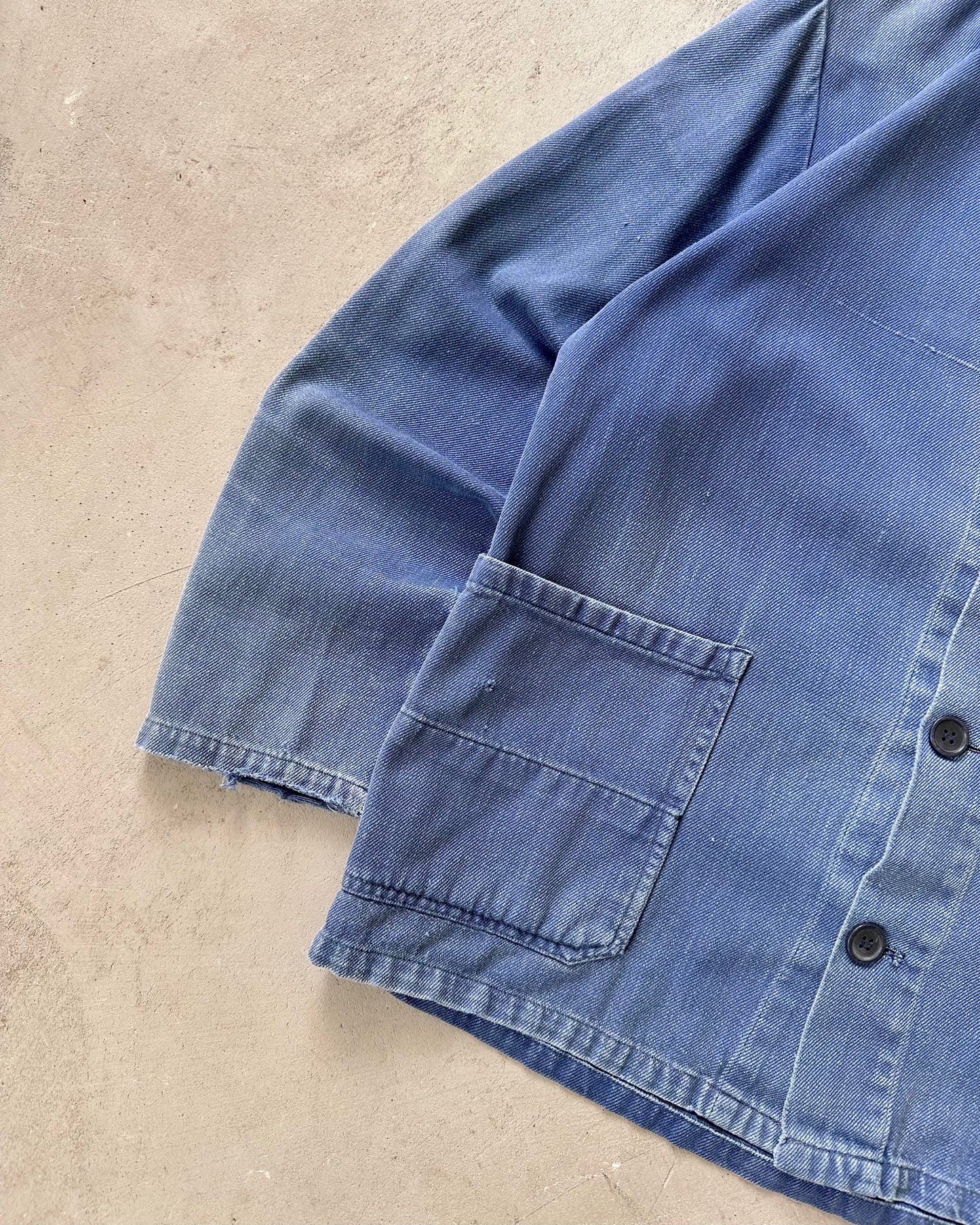 1980s - Faded Blue French Chore - XS/S