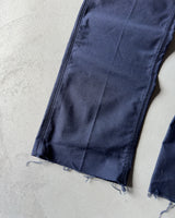 1980s - Navy Military Uniform Pants - 26x33