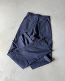 1980s - Navy Military Uniform Pants - 26x33