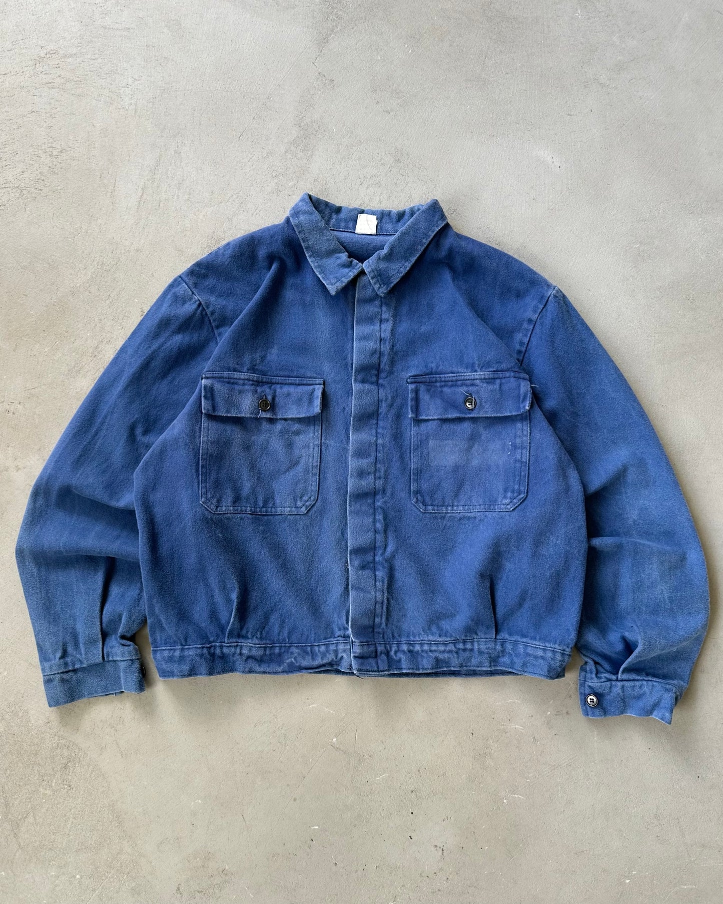 1980s - Blue Moleskin French Chore - S