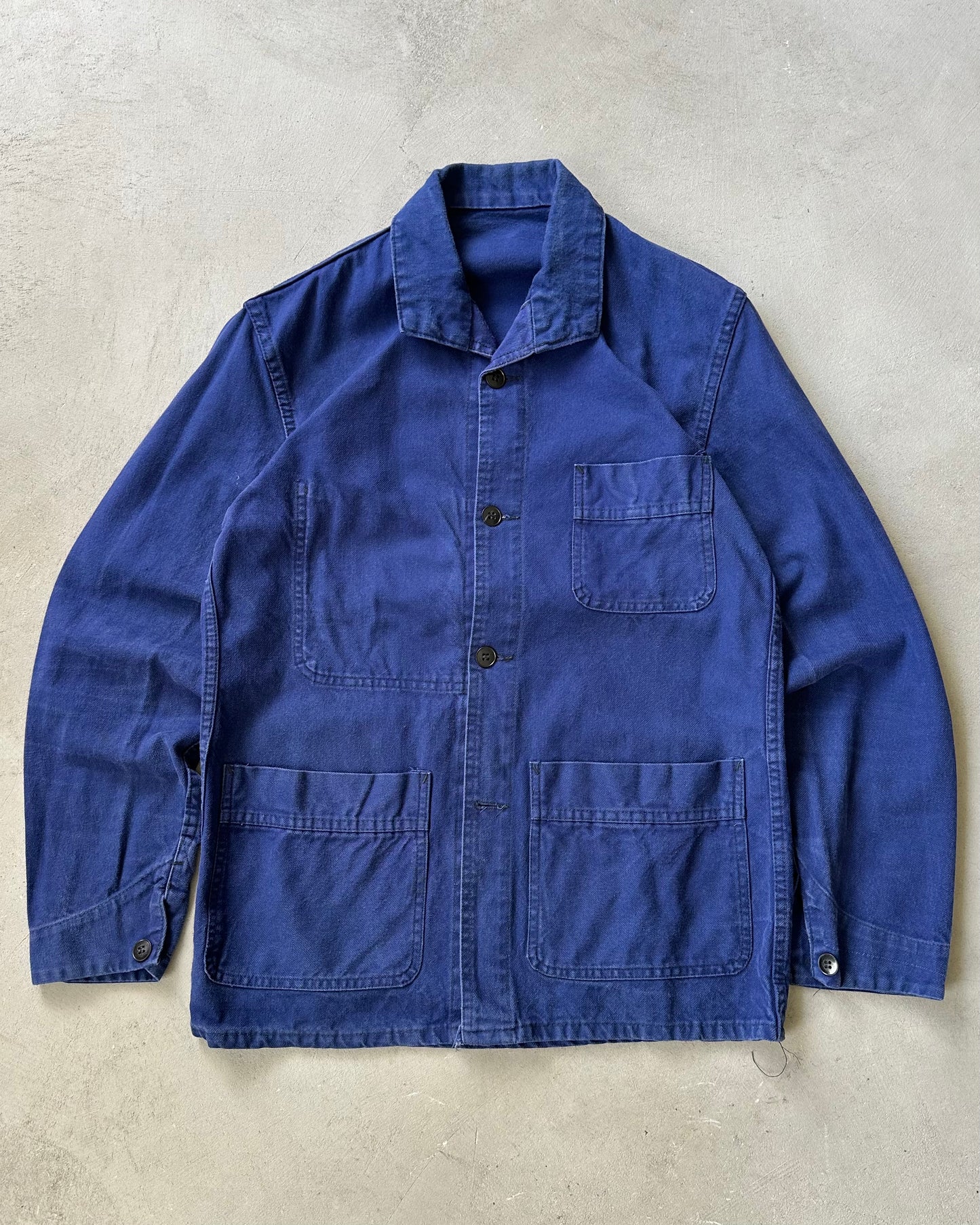 1970s - Blue French Chore - S