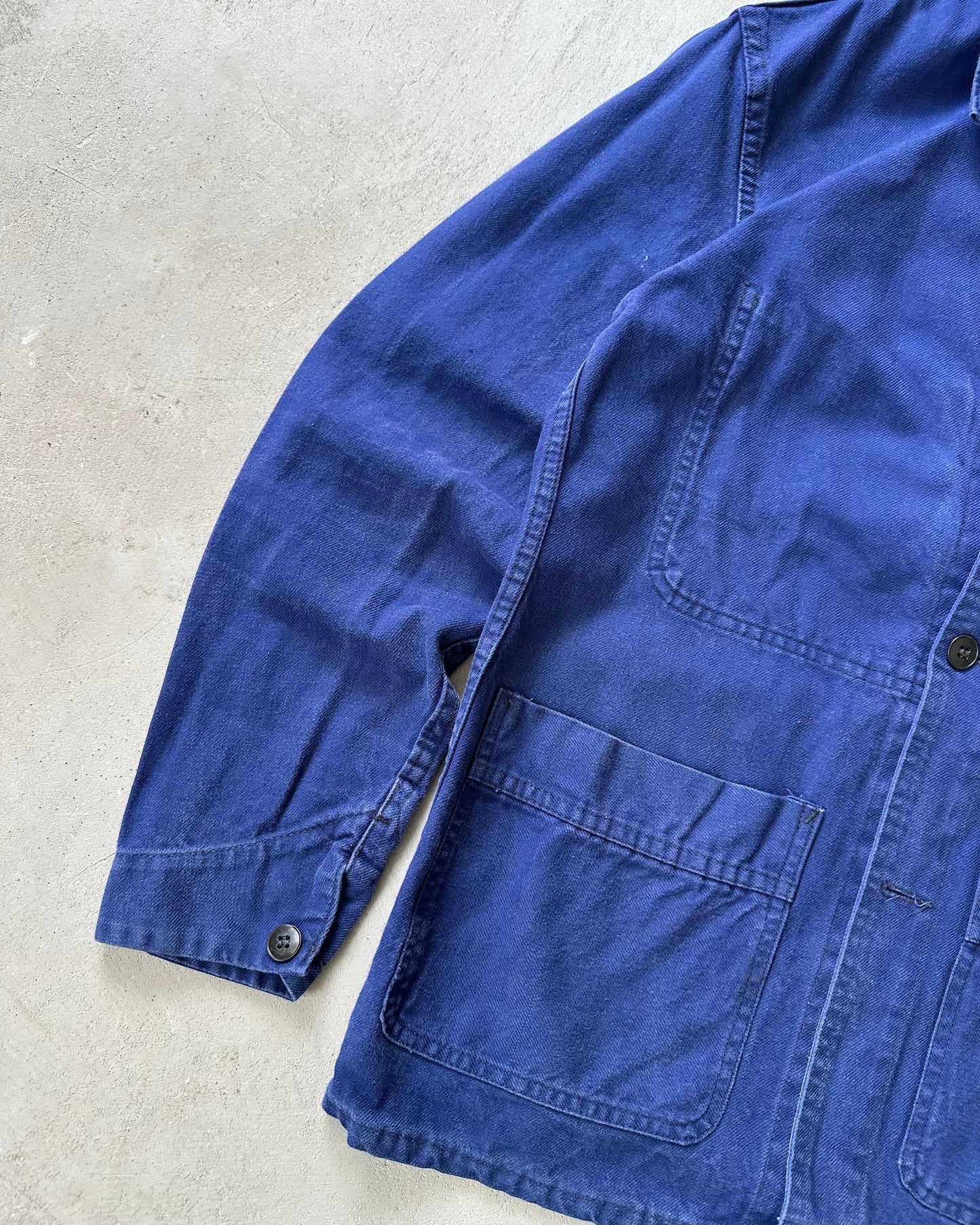 1970s - Blue French Chore - S