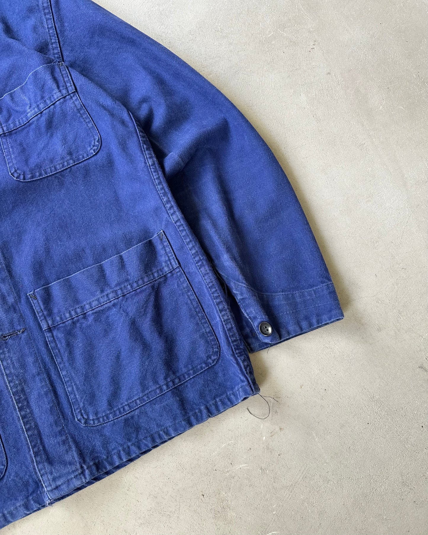 1970s - Blue French Chore - S