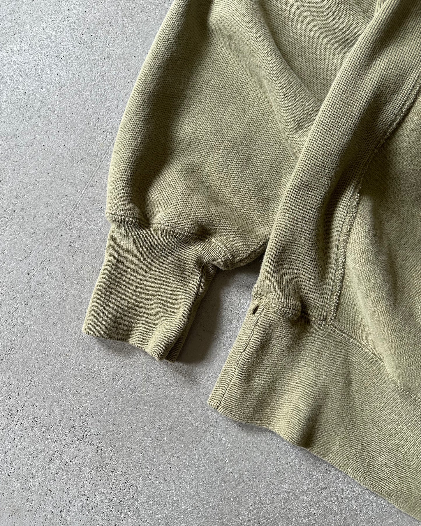 1990s - Sage Green Champion RW Crewneck - M