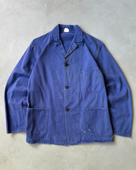 1970s - Blue French Chore - M