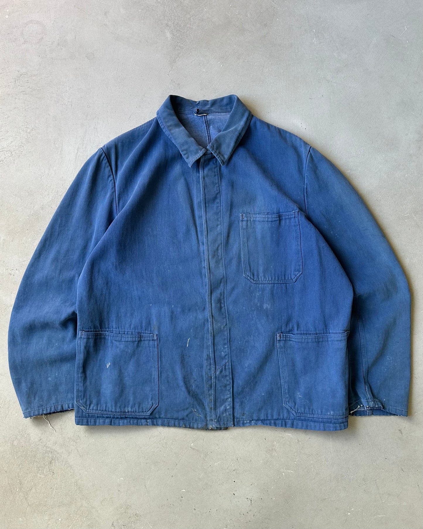 1970s - Faded Blue German Chore - L/XL