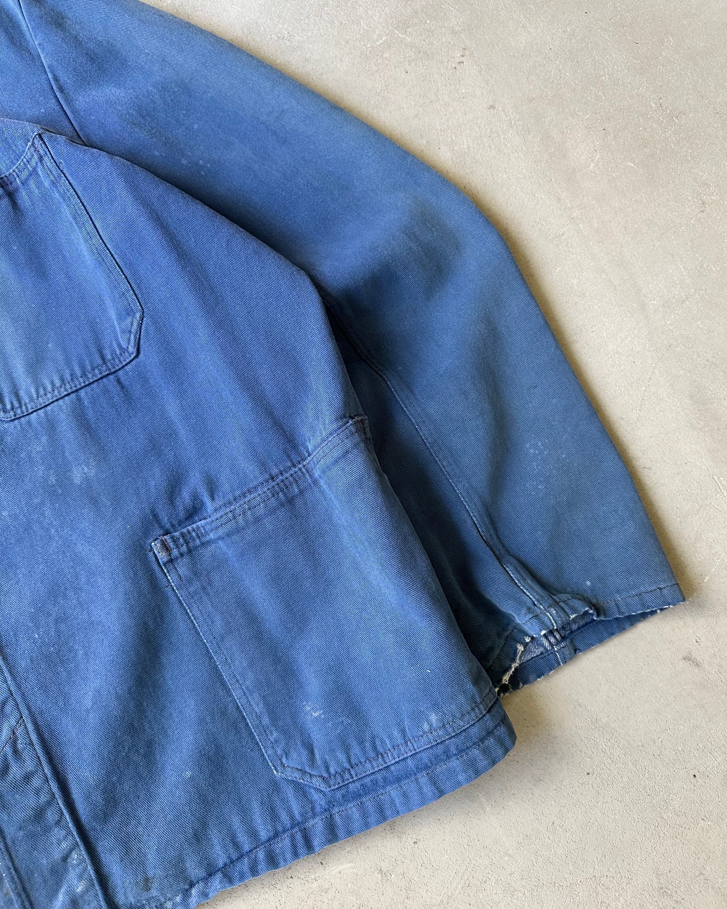1970s - Faded Blue German Chore - L/XL