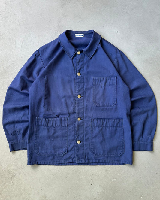 2000s - Distressed Navy French Chore - M