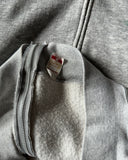 1970s - Heather Grey Alaska Zip Up Hoodie - L