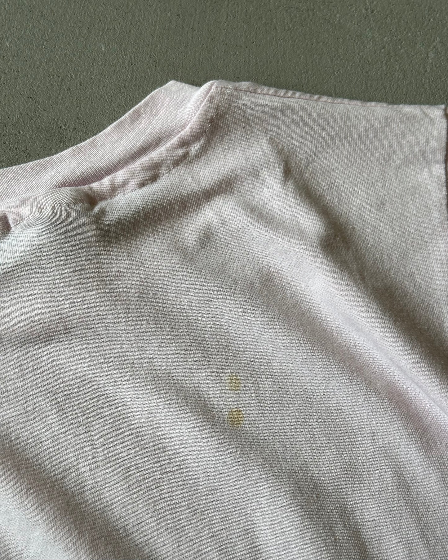 1980s - Light Pink Stop-N-Go T-Shirt - (W)S