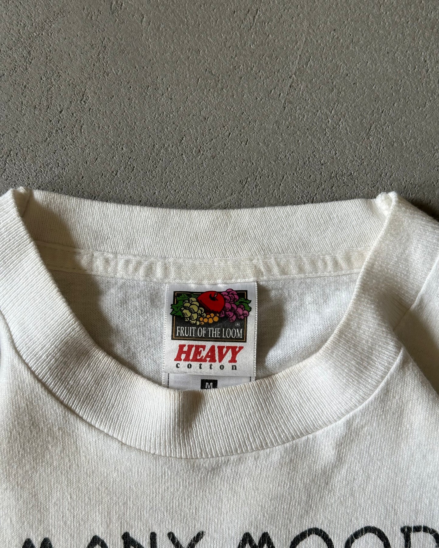 1990s - White Mood T-Shirt - S