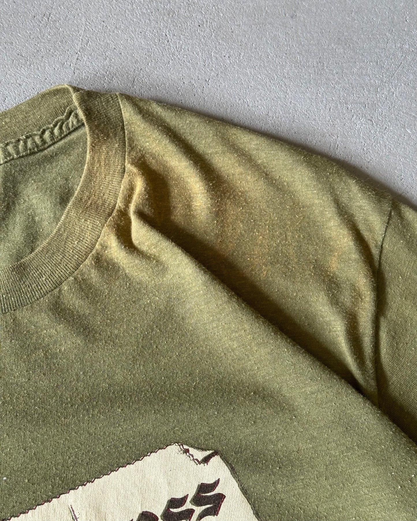 1980s - Green USAF T-Shirt - M