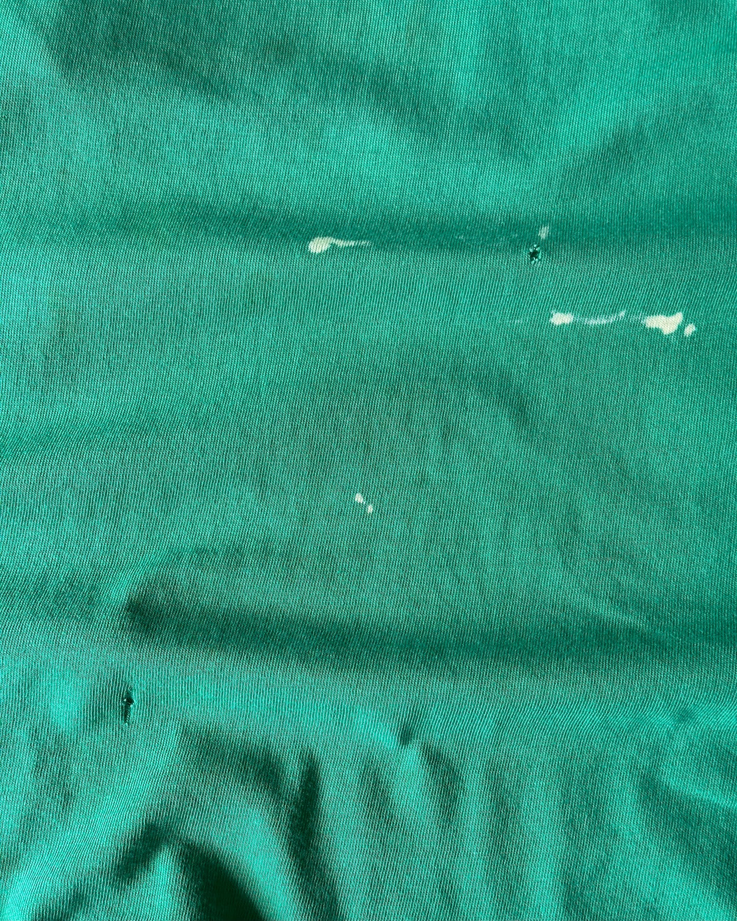 1970s - Green Russell Cotton Jersey - M
