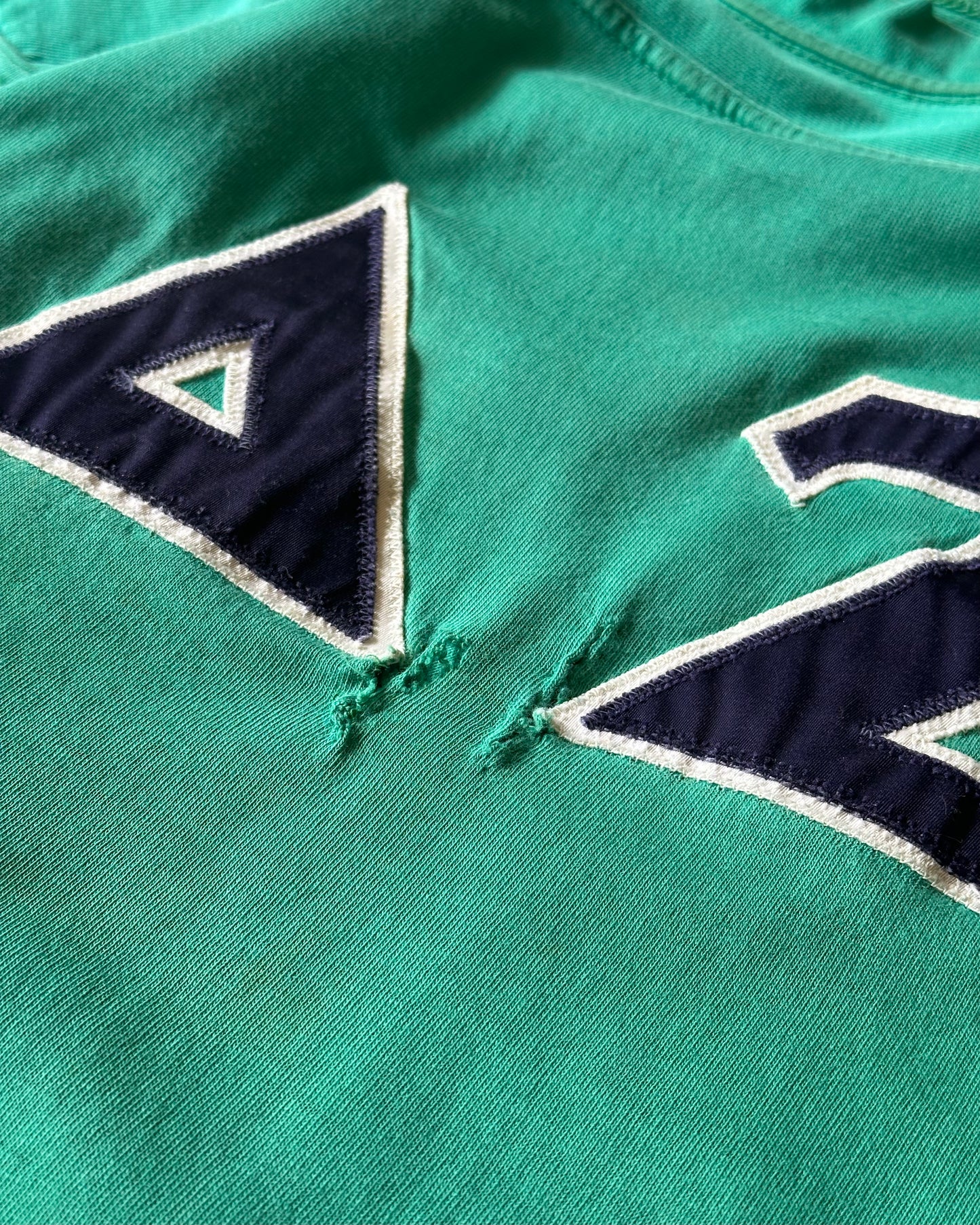 1970s - Green Russell Cotton Jersey - M