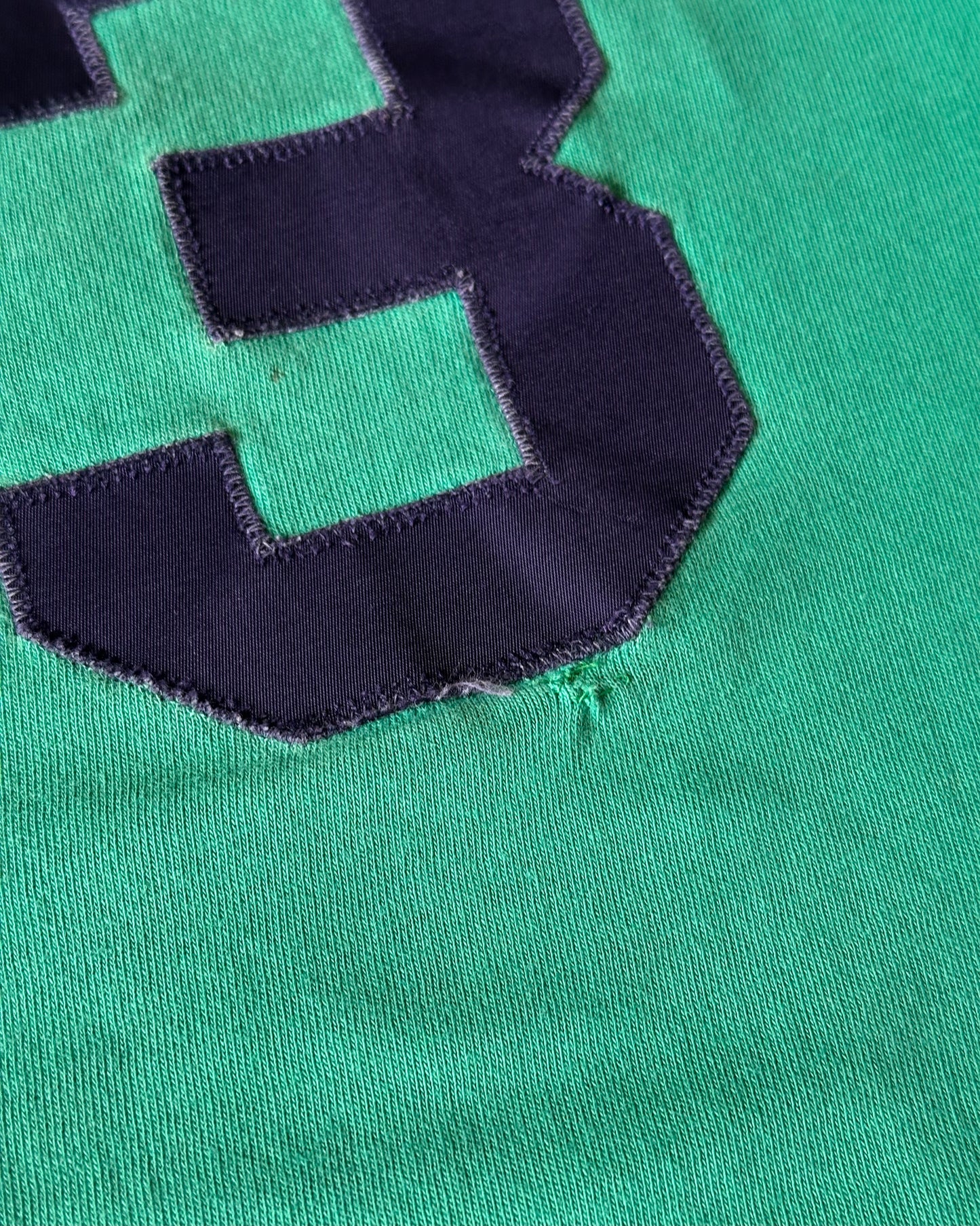 1970s - Green Russell Cotton Jersey - M