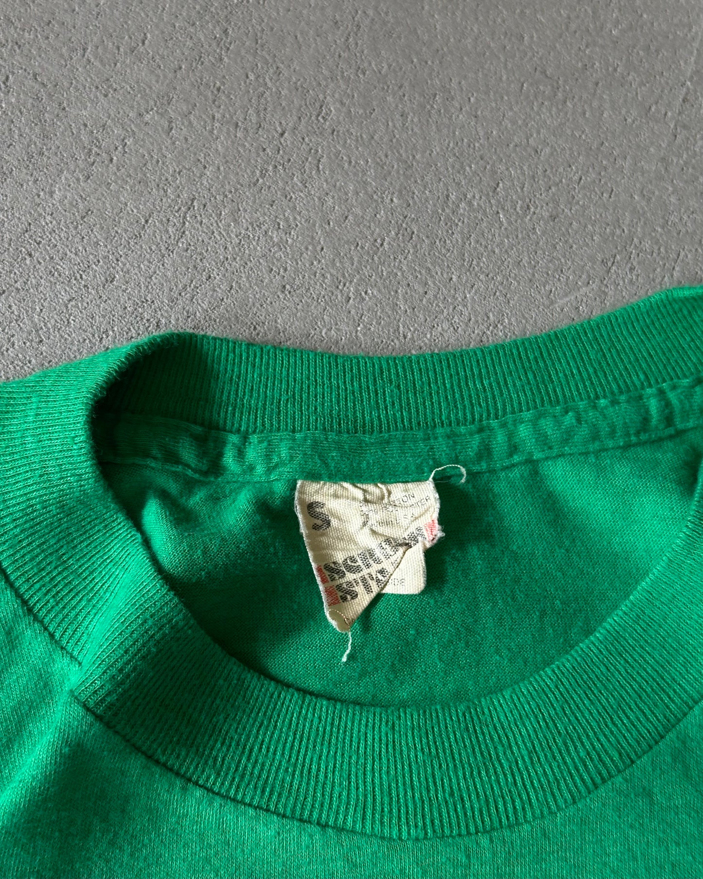 1980s - Green Teaching T-Shirt - XS